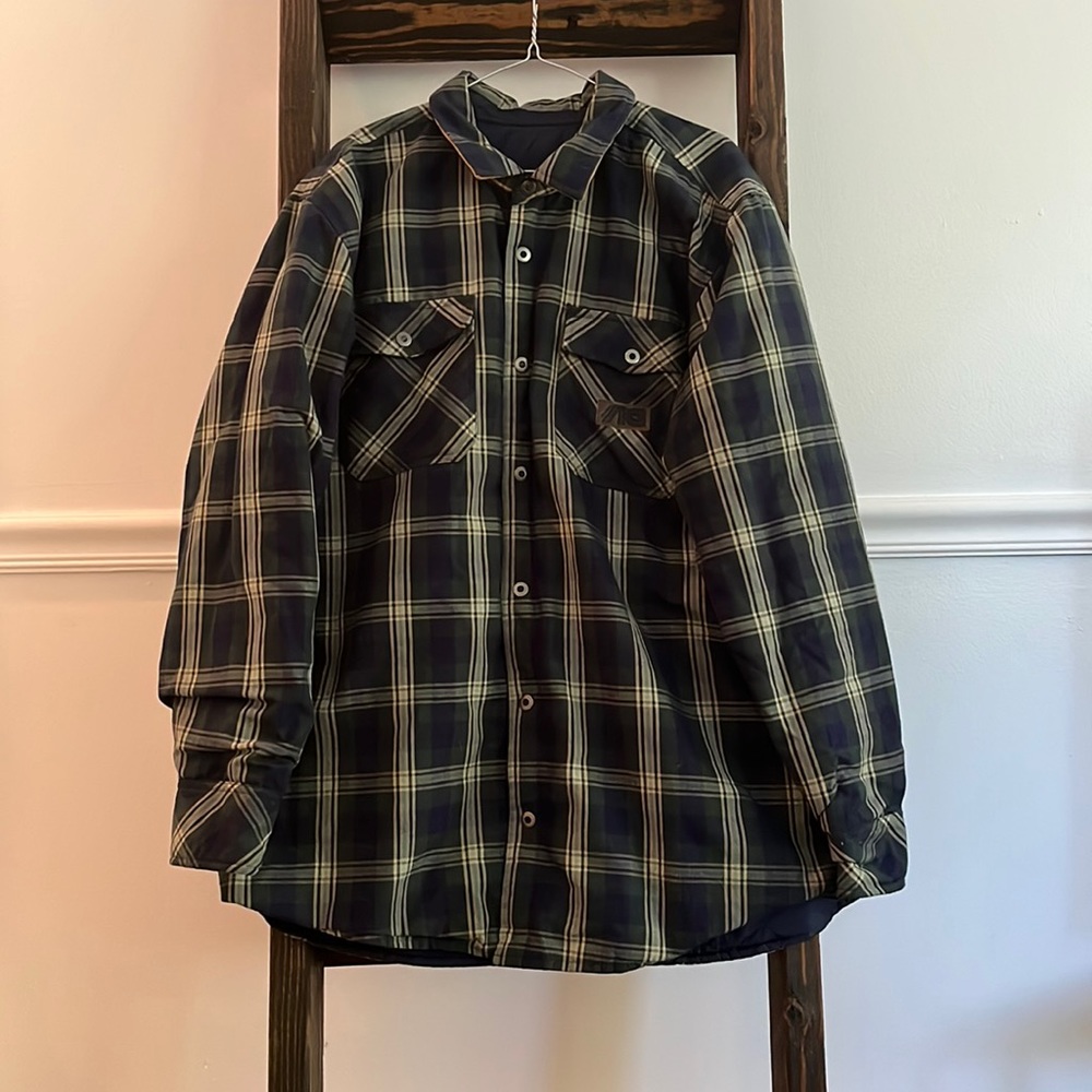 Analog by Burton Mens Winter Jacket button up size XL
